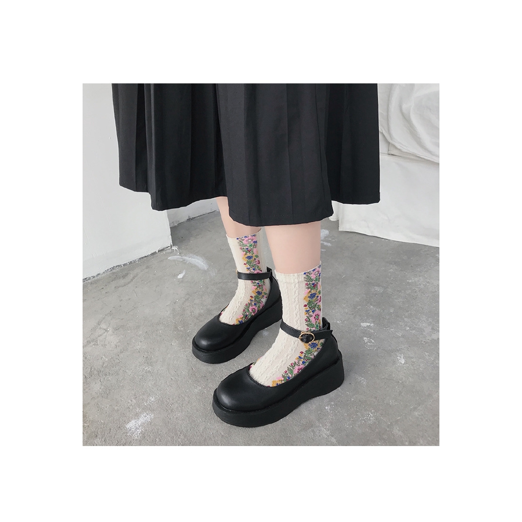 [ Mã 66CBSALE giảm 30K đơn 200K] Giày da Mary Jane phong cách thời trang Nhật Bản | BigBuy360 - bigbuy360.vn