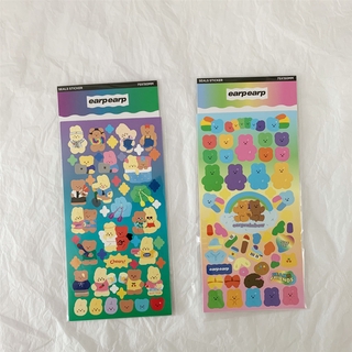Sticker Hình Gấu Dễ Thương Dùng Để Trang Trí Điện Thoại