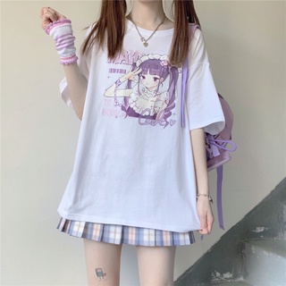 [Có sẵn] Áo Phông In Hình Maid