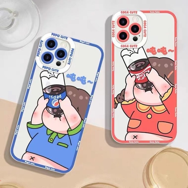 Ốp Điện Thoại Silicon Mềm Trong Suốt Họa Tiết Hoạt Hình Dễ Thương Cho Iphone 13 12 11 Pro MAX X XS MAX XR 6 7 8 Plus
