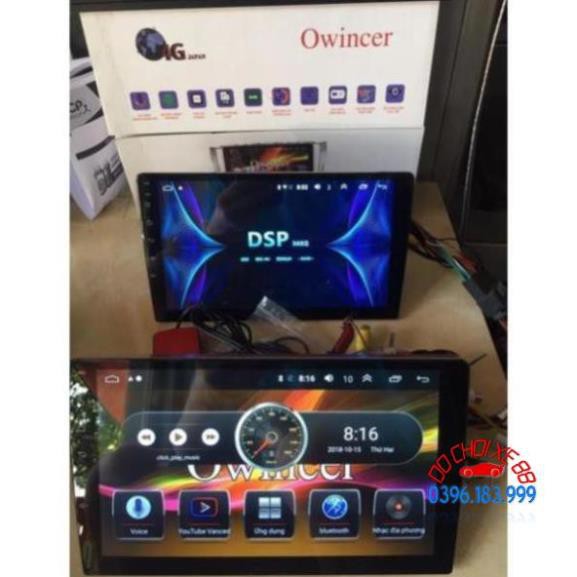 [FREE SHIP] Màn hình android chính hãng Owincer C600 pro 2gb/32gb/DSP/4G 9 inch-10 inch lắp mọi xe