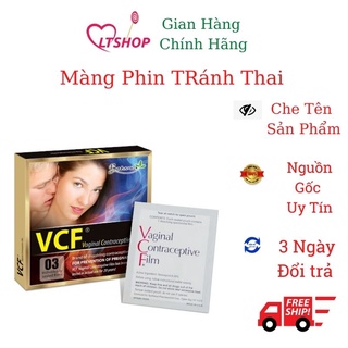 Màng phin tránh thai vcf hộp 3 cái