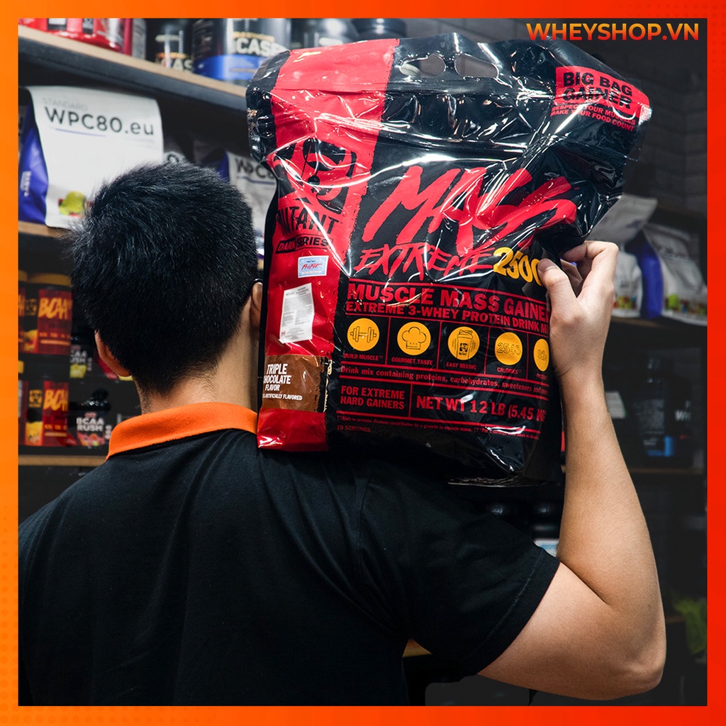 Sữa dinh dưỡng tăng cân Mutant XXXtreme 2500 12Lbs
