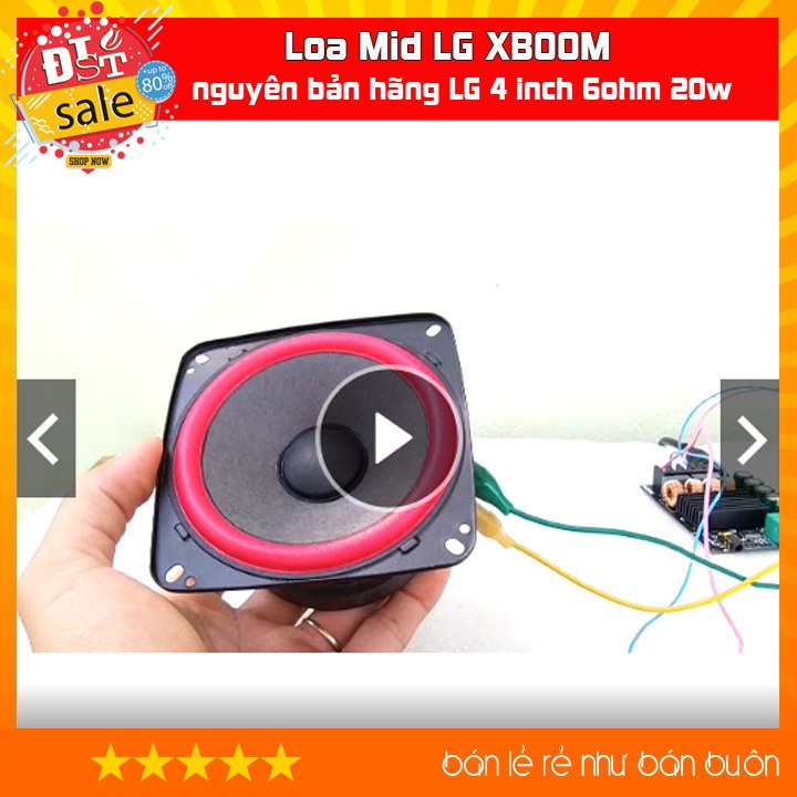 Loa Mid LG XBOOM 4 inch 6ohm 20w - Hàng đẹp 100%