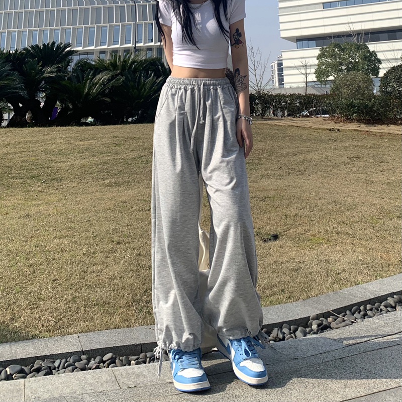 Quần ống rộng Thời Trang Hàn Quốc