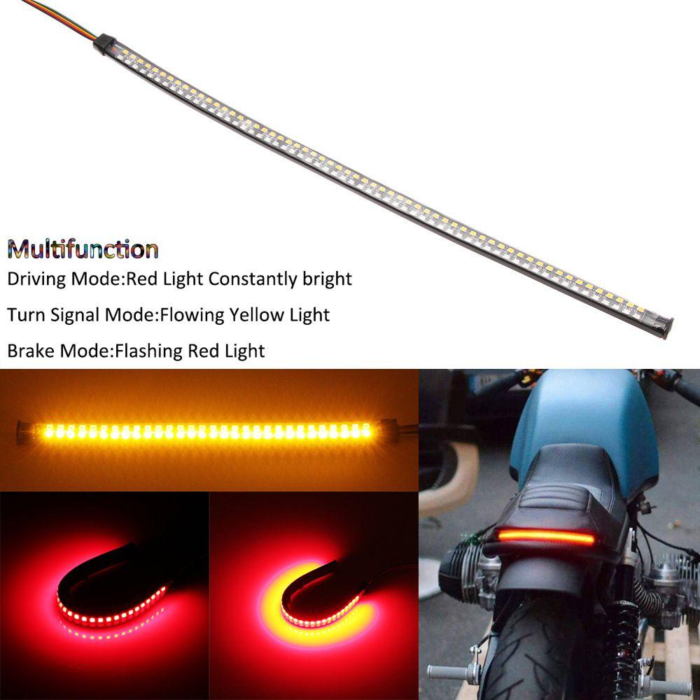Dải Đèn Led 40cm Gắn Đuôi Xe Mô Tô Chất Lượng Cao