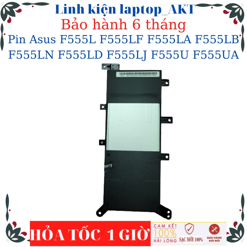 Pin laptop Asus C21N1347 -  Asus F555L F555LF F555LA F555LB F555LN F555LD F555LJ F555U F555UA -37Wh