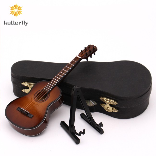 Đàn Ghi Ta Mini Bằng Gỗ Xinh Xắn