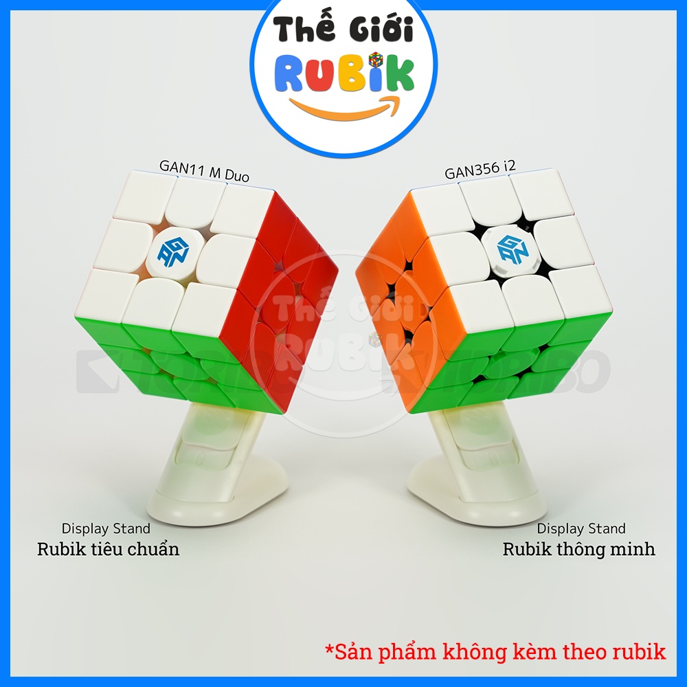 Đế Trưng Bày Rubik Gan Display Stand Cao Cấp Gan Cube Stand Đế Kê Rubic Đồ Chơi Trí Tuệ | Thế Giới Rubik