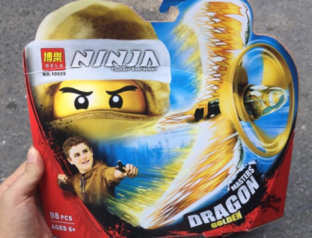 Lego con quay Ninja Go Lốc xoáy rồng điện -5 mẫu mới nhất