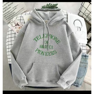 Áo hoodie telephone  chất nỉ bông dày siêu ấm
