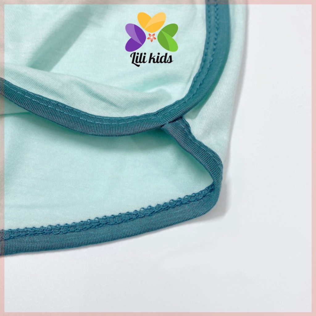 Quần đùi cho bé trai bé gái LILIKIDS quần chục chất thun lạnh không bay màu thông hơi QC10
