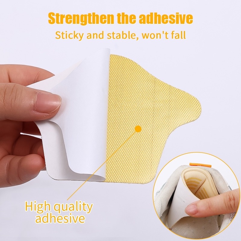 Bộ 2 Miếng Dán Gót Chân Bằng Xốp Mềm Chống Trượt Chống Mòn Hình Vương Miện