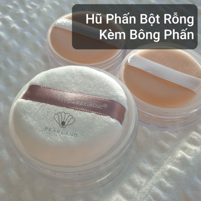 Hộp Đựng Phấn Phủ - Hũ Phấn Rỗng - Vỏ Phấn Phủ