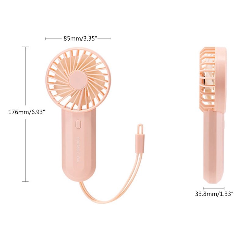 Quạt Mini Cầm Tay 4000mah Tiện Dụng | BigBuy360 - bigbuy360.vn