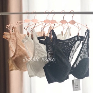 Sl31 - set bra ren có gọng, đệm mỏng