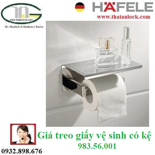 Giá treo giấy vệ sinh có kệ - 983.56.001 | BigBuy360 - bigbuy360.vn