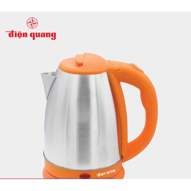 Ấm đun nước siêu tốc Điện Quang ĐQ EKT07 1518 BR (1500W, 1.8L, INOX 201, nhựa PP, màu ngẫu nhiên)