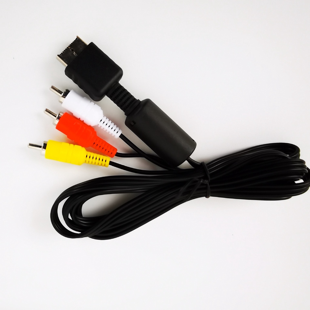 Dây AV truyền tín hiệu video - âm thanh lên TV cho máy chơi Sony Playstation / PS1 - PS2 - PS3 các đời