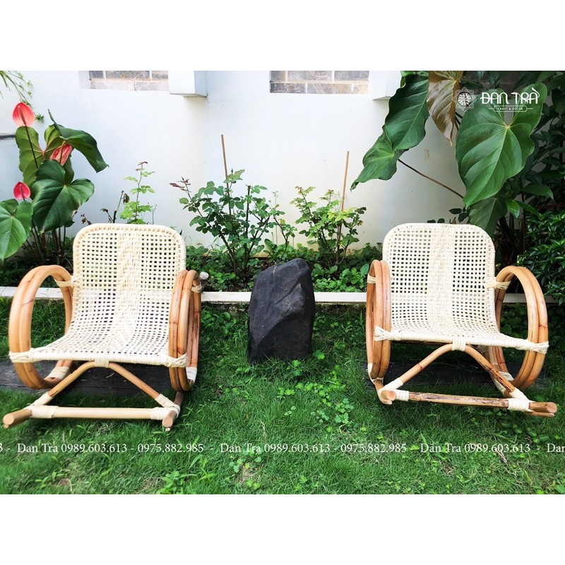 Ghế Mây Bập Bênh Cho Bé, Ghế Mây Thư Giãn, Ghế Mây Cho Bé Giá Rẻ, Ghế Mây Tre ĐAN TRÀ, Nội thất Mây Tre Đan