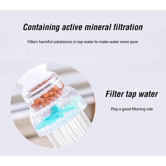 Đầu Lọc Carbon Hoạt Tính Gắn Vòi Nước Nhà Bếp Tiện Dụng