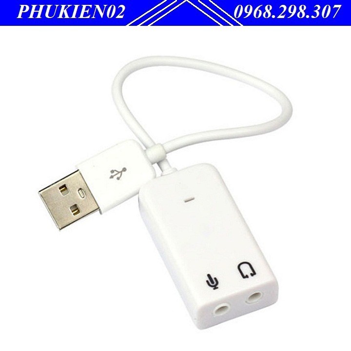 Cáp chuyển đổi usb sang âm thanh - USB Sound 7.1