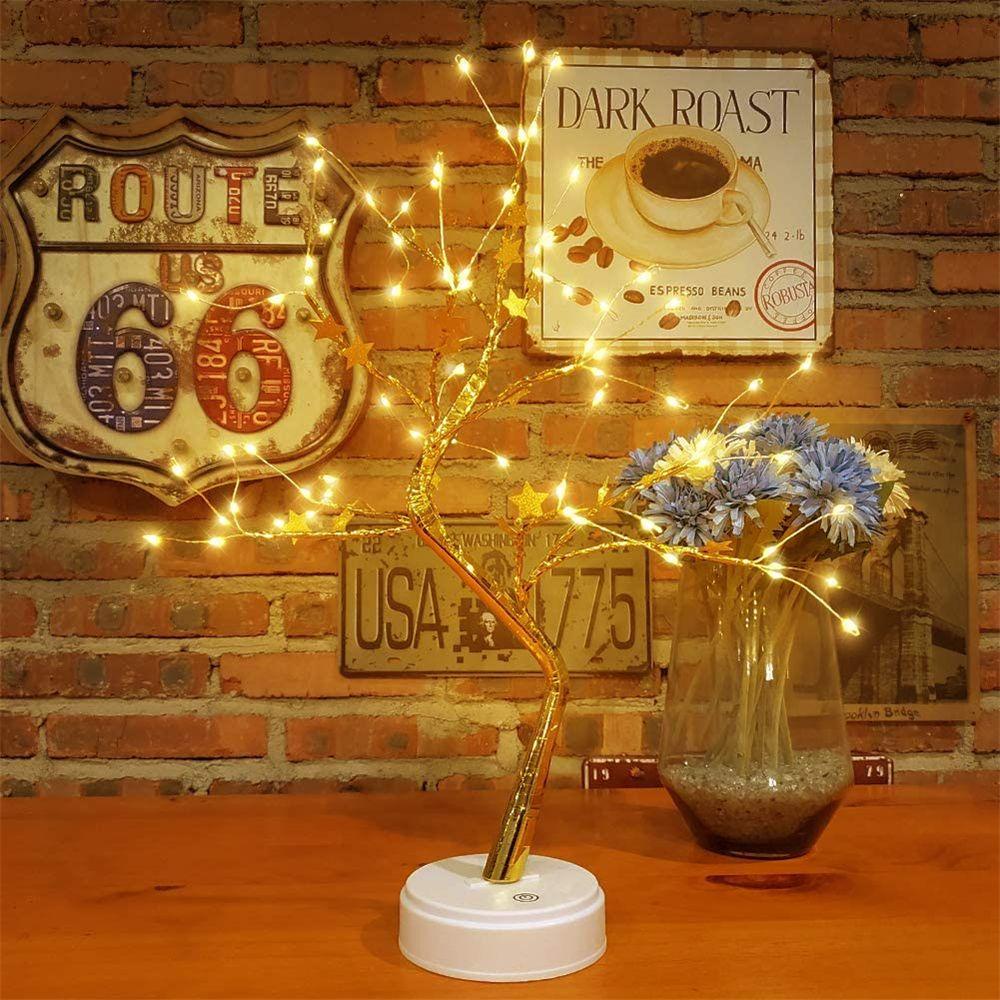 YIYU Đèn Led Dây Đồng 36 / 108 Bóng Dùng Trong Trang Trí Giáng Sinh