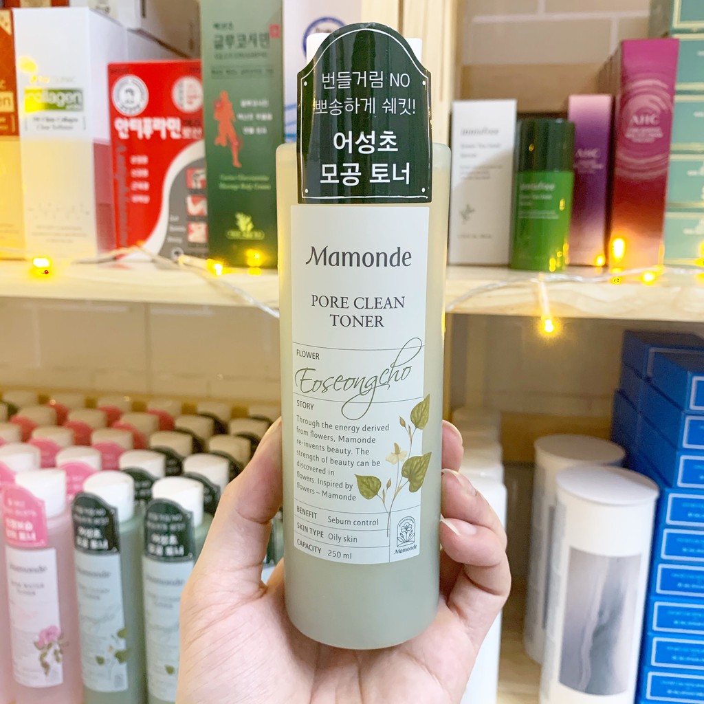 Nước hoa hồng Mamonde Pore Clean Toner