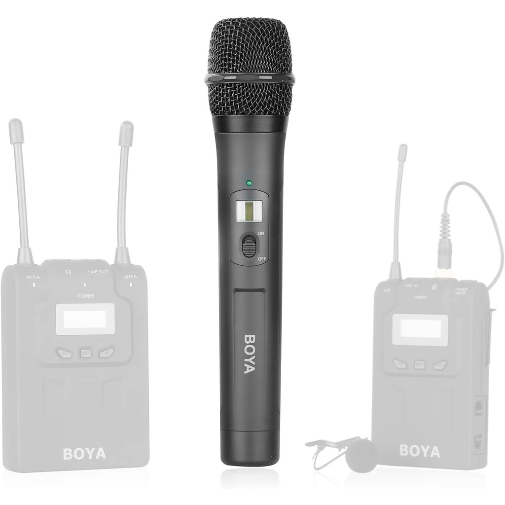 BOYA BY-WHM8 Pro - Micro không dây cầm tay dành cho Bộ phát BOYA RX8 Pro/BY-WM8 Pro