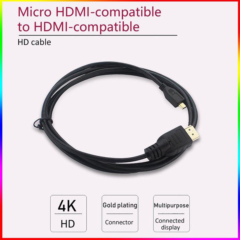 Dây Cáp Chuyển Đổi Hdmi Sang Hdmi 4k Cho Raspberry Pi 4 Model B