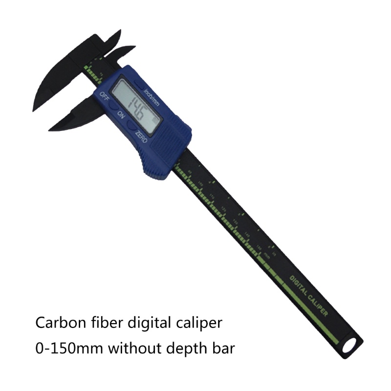 Thước Cặp Cơ Khí Bằng Nhựa 0-6inch / 0-150mm Chuyên Dụng