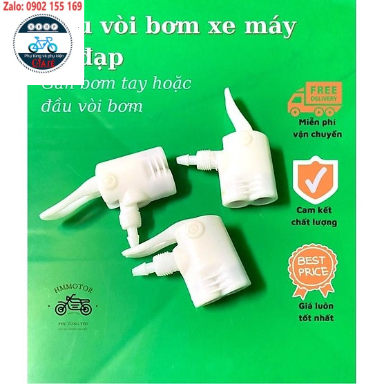 Đầu vòi bơm xe đạp, xe máy để thay thế