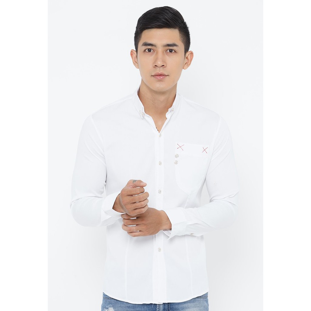 Áo sơ mi Titishop SM489 màu đen tay dài. | BigBuy360 - bigbuy360.vn