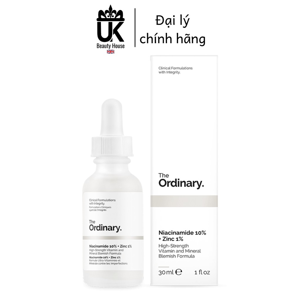 SERUM NGĂN NGỪA MỤN, SÁNG DA NIACINAMIDE 10% + ZINC 1% THE ORDINARY 30ml - 60ml | BigBuy360 - bigbuy360.vn