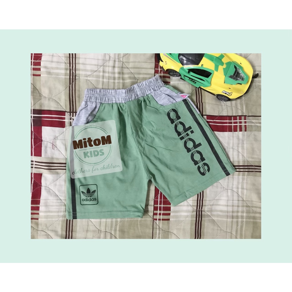 Quần ngắn cotton bé trai ♥️ FREESHIP ♥️ Chất thun cotton mềm mịn, có túi, đường may chắc chắn cực chất