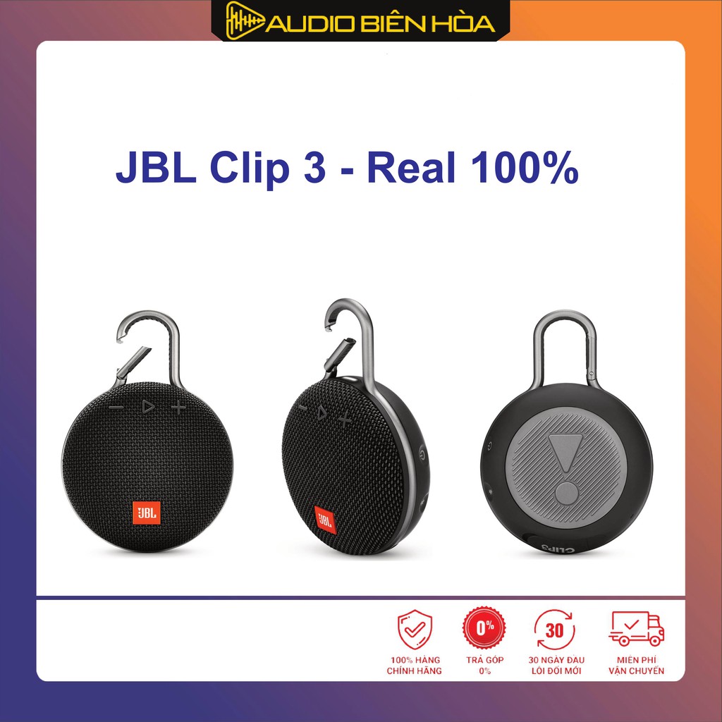 [Mã SKAMPUSHA7 giảm 8% đơn 250k]Loa JBL Clip 3 - Chuẩn Real 100%