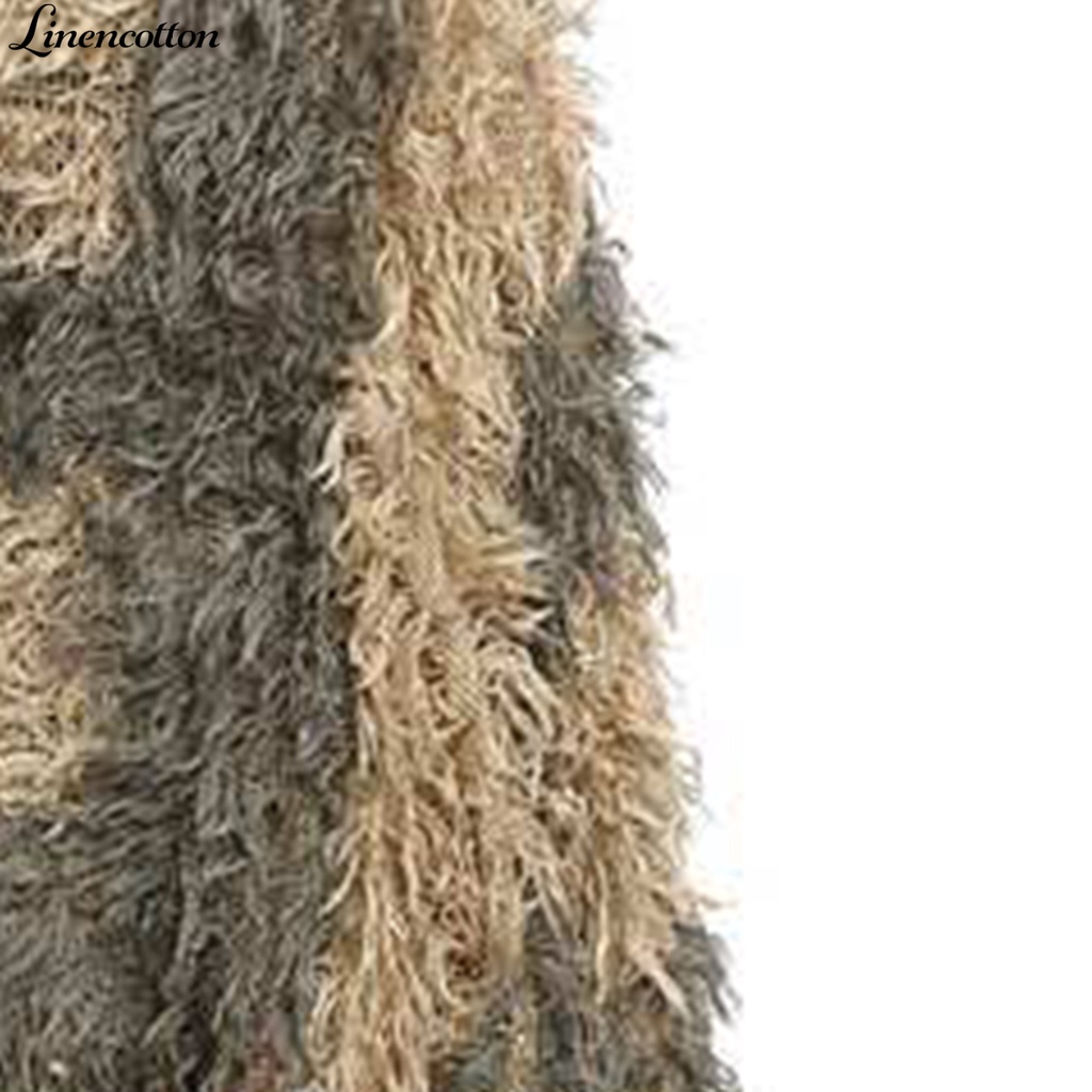 Áo choàng dệt kim dáng rộng màu sắc thời trang cho nữ
 | BigBuy360 - bigbuy360.vn