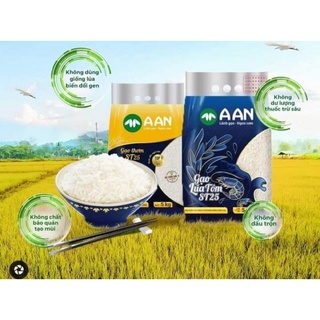 Gạo a an st25 lúa tôm 5kg/ 1 túi