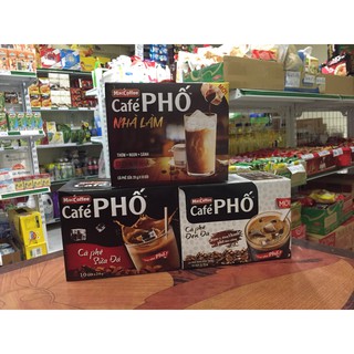 Hộp Cafe Phố các vị sữa đá - đen đá - phố nhà làm
