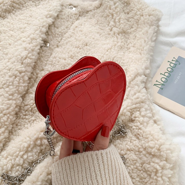 Túi Mini Nhỏ Đeo Chéo Trái Tim P1651 | BigBuy360 - bigbuy360.vn