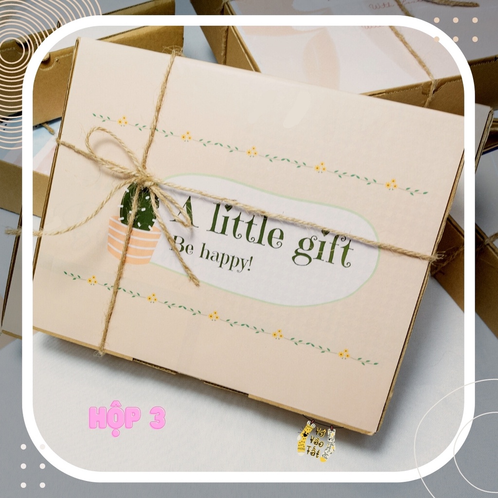 HỘP QUÀ ĐƠN GIẢN 2 (KHÔNG BAO GỒM TẤT/ VỚ)