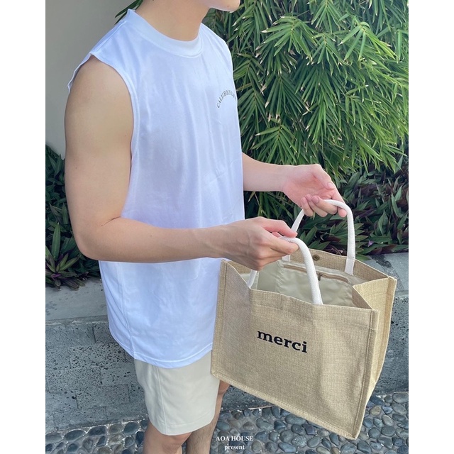 Áo Thun Ba Lỗ - Tank Top California (2 màu)