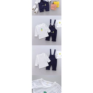 Sét yếm kèm áo cotton
