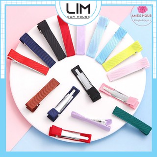 Kẹp Tóc Kim Loại, Kẹp Ghim Nhiều Màu Sắc Phong Cách Đơn Giản Xinh Xắn