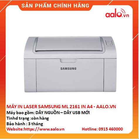 MÁY IN LASER TRẮNG ĐEN SAMSUNG ML 2161  - AALO.VN