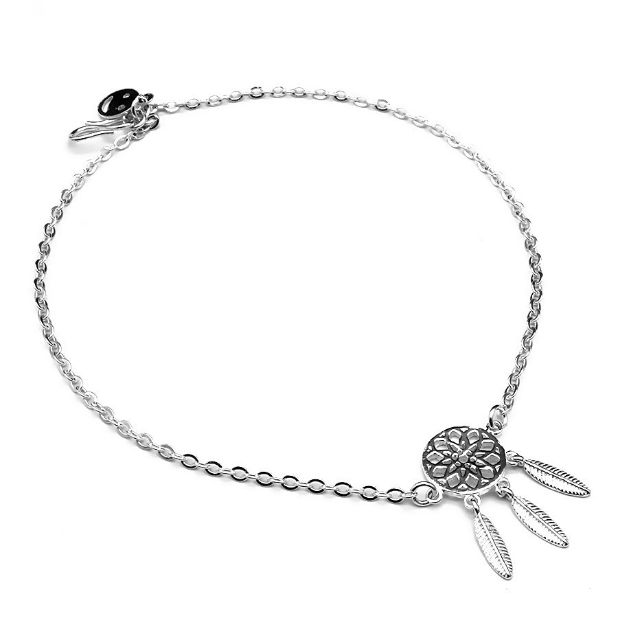 Lắc Chân Dreamcatcher LC080 Bạc Hiểu Minh