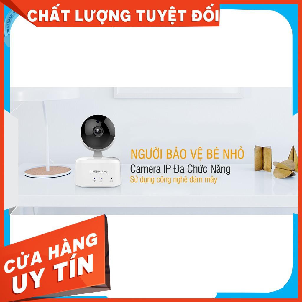 {Hàng hãng- Giá sốc}Camera wifi không dây thông minh Ebitcam 1M 720p Chính hãng Bảo hành 2 Năm