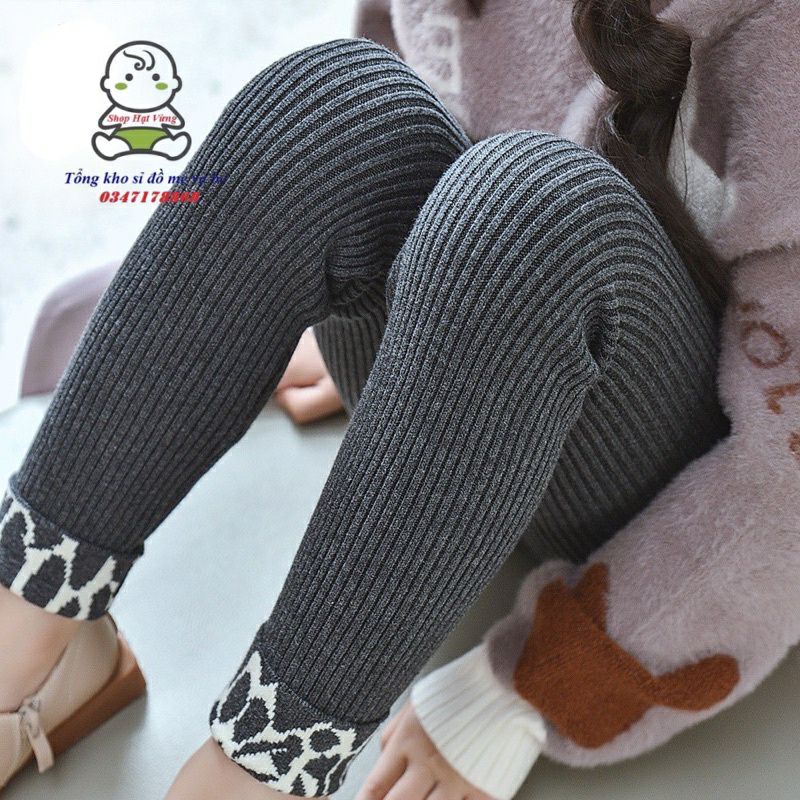 Quần tất len tăm,quần legging hàng QC cho bé gái
