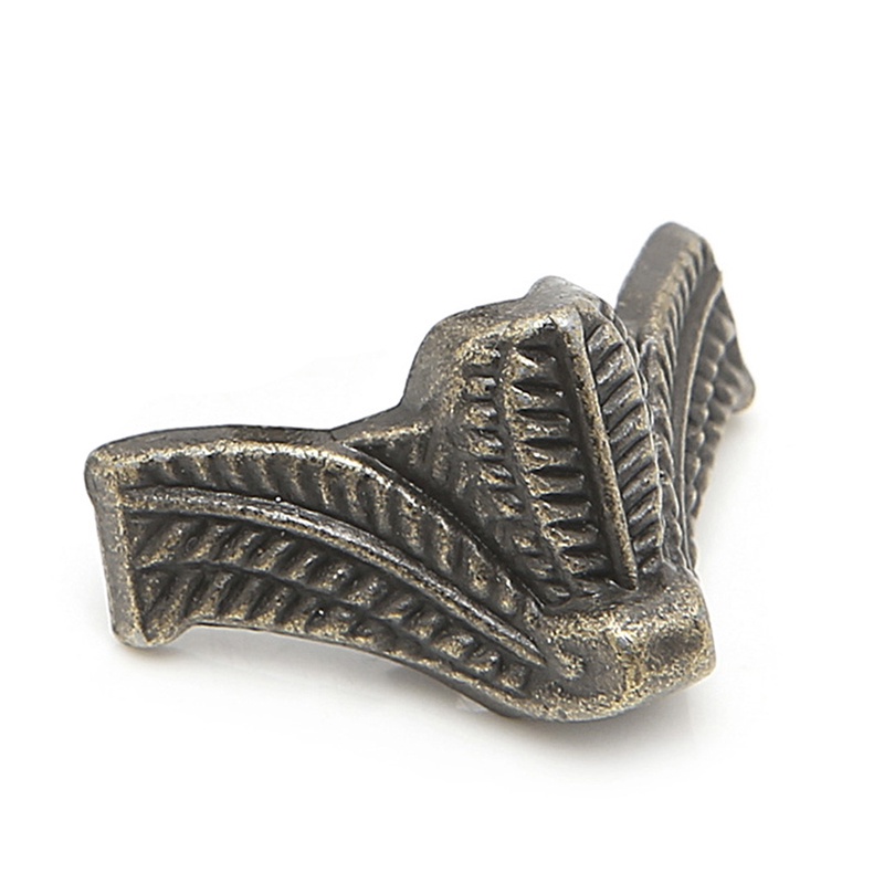 Bộ 4 Ốp Bọc Cạnh Hộp Trang Sức Bằng Gỗ Phong Cách Vintage