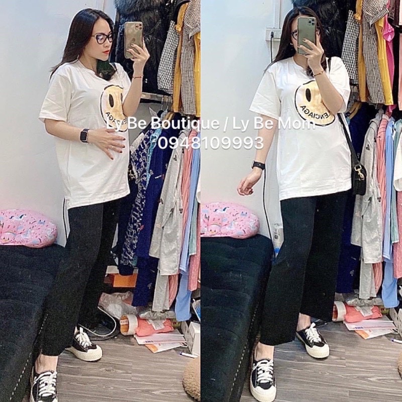 QUẦN BẦU SUÔNG TĂM TĂM NHŨN CÓ TÚI LÀM MÁT KHÔNG NHÀU NÁT KÈM ẢNH THẬT